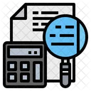Analysis Accounting  Icon