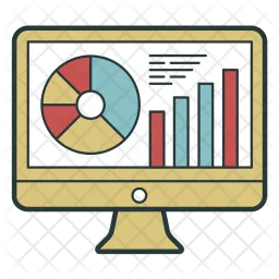 Analysis, Analytics, Chart, Diagram, Color  Icon