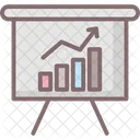 Analysis Graph Analyzing Marketing Business Intelligence Icon