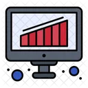 Analysis Graph Online Analysis Business Analysis Icon