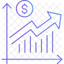 Analysis Graph Market Analytics Analyzing Marketing Symbol