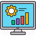 Graph Chart Analytics Icon