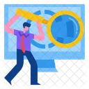 Analysis Search Marketing アイコン