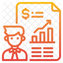 Businessman Manager Strategy Icon