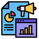 Analysis Marketing  Icon