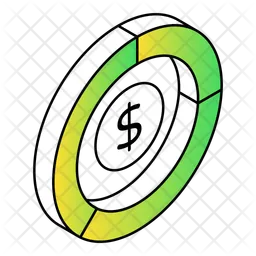 Analysis Money  Icon