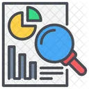 Analysis Data Market Icon