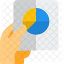 Analysis Report Pie Chart Growth Icon
