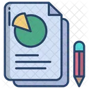 Analysis Report Business Report Document Icon