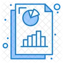 Analysis Report Analytics Report Analytics Document Icon