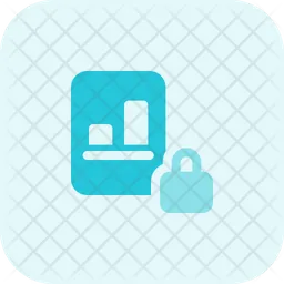 Analysis Report Lock  Icon