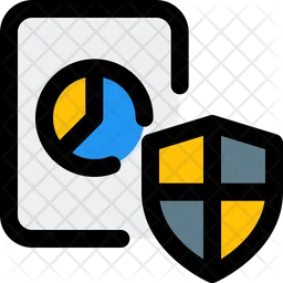 Analysis Report Shield  Icon