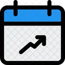 Analysis Schedule Line Chart Growth Chart Icon