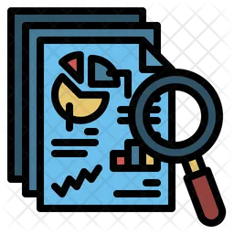 Analysis Search  Icon