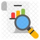 Analysis Search  Icon