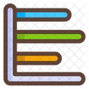 Analytik Balken Diagramm Symbol