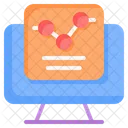 Analytic Statistic Graph Icon