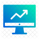Analytic Grow Up Infographic Icon