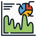 Graph Big Data Progress Icon