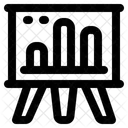 Analytic Chart Analyzing Icon