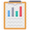 Clipboard Graph Chart Icon