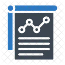 Analytic Report Sheet Icon