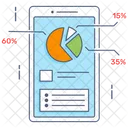 Data Analytic Business App Mobile Business Icon