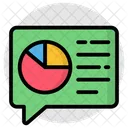 Analytical Chat Communication Conversation Icon