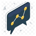 Analytical Chat  Icon