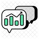 Analytical Communication Conversation Discussion Icon