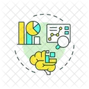 Analytical Crm Data Mining Predictive Analytics Icon