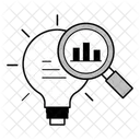 Analytical Insights Data Driven Idea Insight Analysis Icon