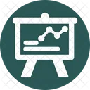 Analytical Presentation Business Presentation Growth Analysis Icon