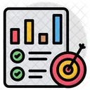 Analytical Target Data Report Data Analytics Icon