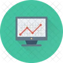 Analytics Online Graph Icon