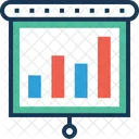 Analytics Flip Chart Icon