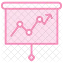 Analytics Duotone Line Icon Icon