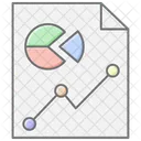 Analytics Lineal Color Icon Icon