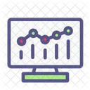 Analytic Graph Business Icon