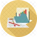 Analytics Folder Graph Icon