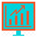 Computer Stock Growth Icon
