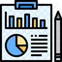 Analytics Report Paper Report Icon