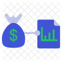 Analytics Business Analysis Money Bag Icon