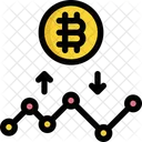 Analysis Bitcoin Cryptocurrency Icon