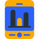 Stat Smartphone Analytic Icon