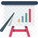 Analytics Education Presentation Icon