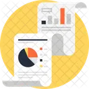 Analytics Chart Document Icon