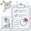 Business Analytics Business Report Business Statistics Icon