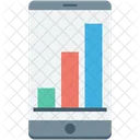 Analytics Infographic Mobile Icon