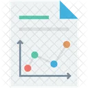 Analytics Graph Report Icon